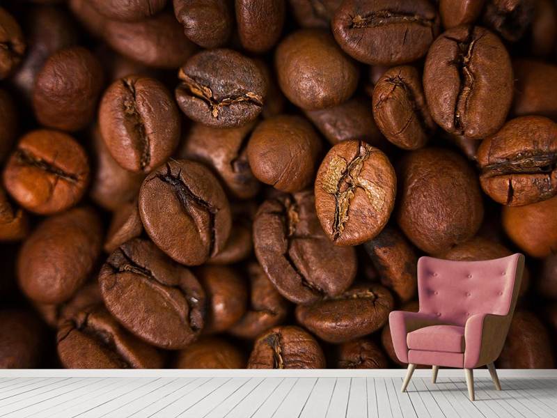 Wall Mural Close Up Coffee Beans