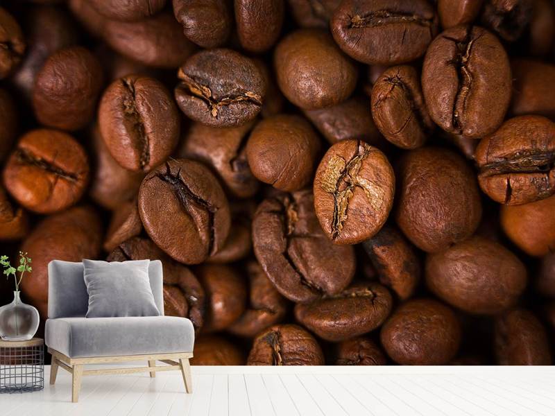 Wall Mural Close Up Coffee Beans