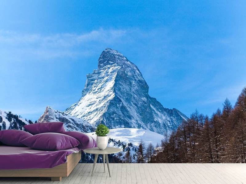 Fototapete Das majestätische Matterhorn