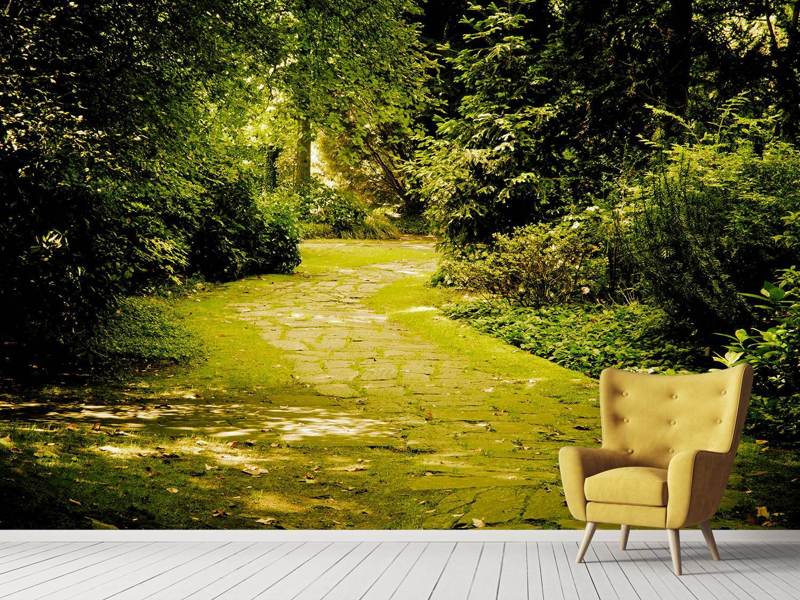 Wall Mural The mossy path