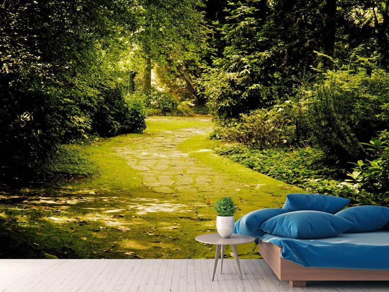 Wall Mural The mossy path