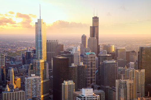 Fototapete Skyline Chicago