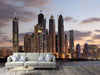 Fototapete Skyline Dubai bei Sonnenuntergang - Tag2 by Suzenna