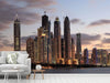 Fototapete Skyline Dubai bei Sonnenuntergang - Tag2 by Suzenna