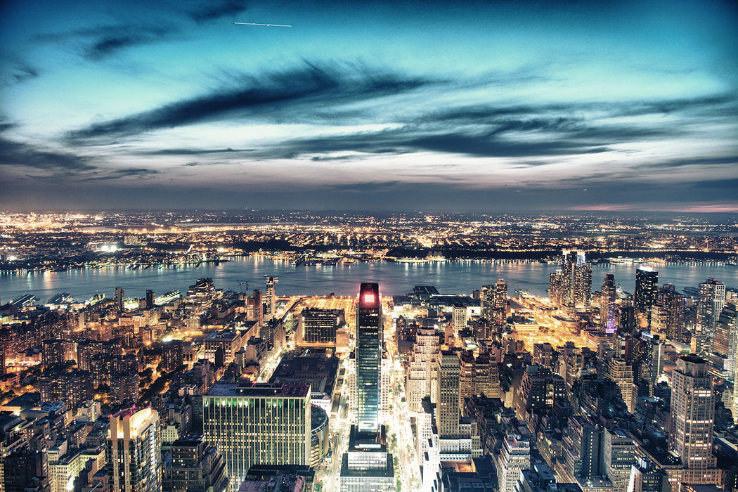 Fototapete Skyline Manhattan Citylights