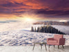 Fototapete Sonnenaufgang Winterlandschaft - Tag2 by Suzenna