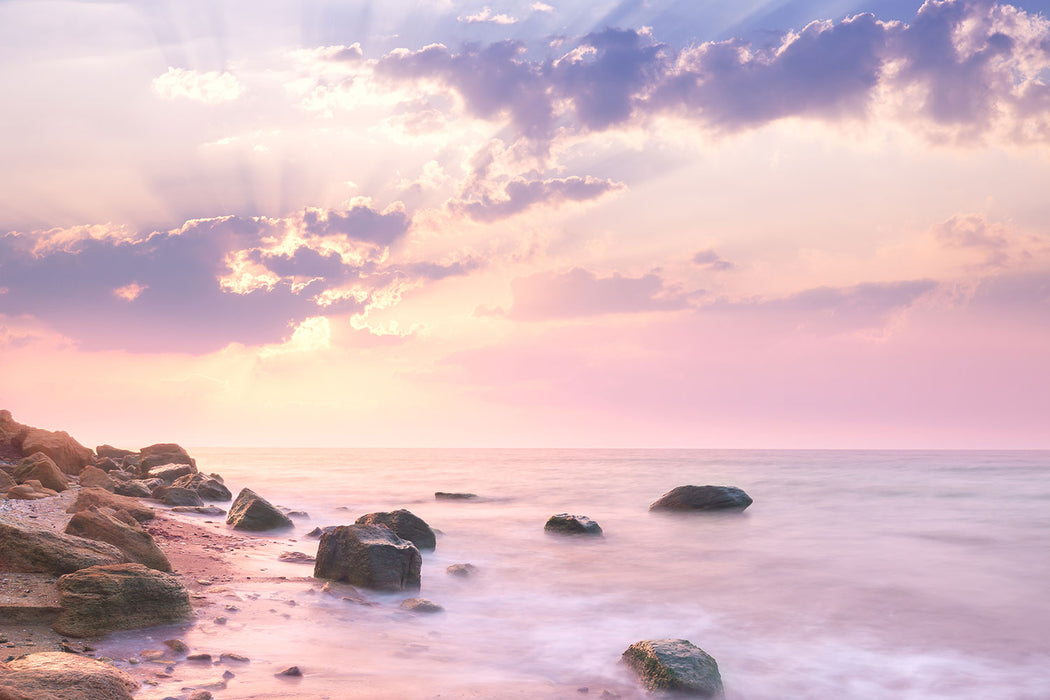 Fototapete Sonnenaufgang am Meer