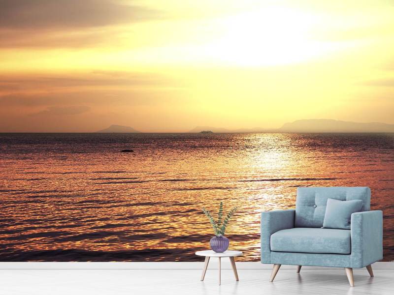 Wall Mural Sunset at the sea