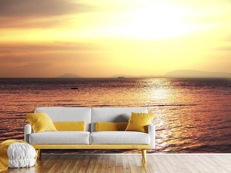 Wall Mural Sunset at the sea