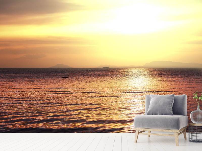 Wall Mural Sunset at the sea