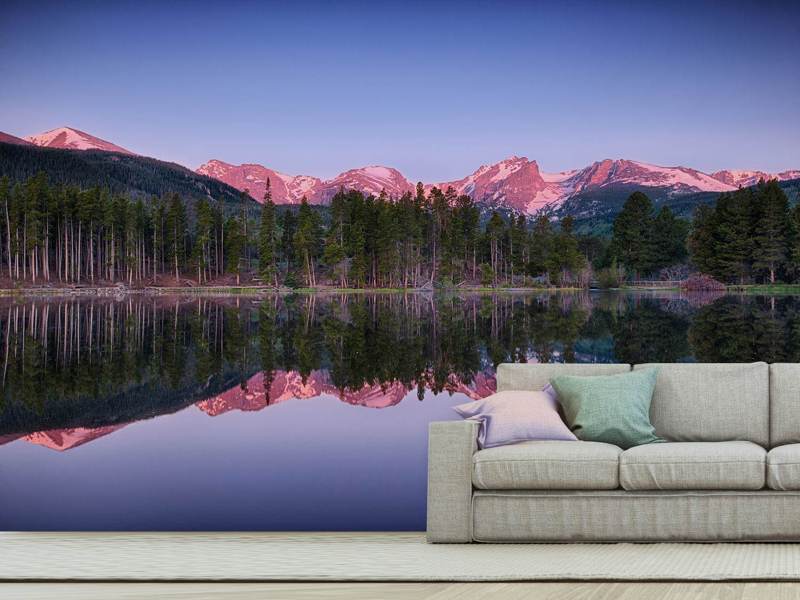 Fototapete Sprague Lake-Rocky Mountains