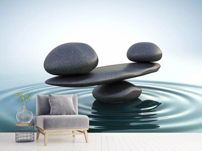 Wall Mural Stone balance