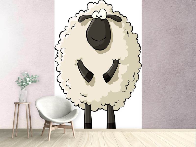 Fototapete The Sheep - Tag2 by Suzenna