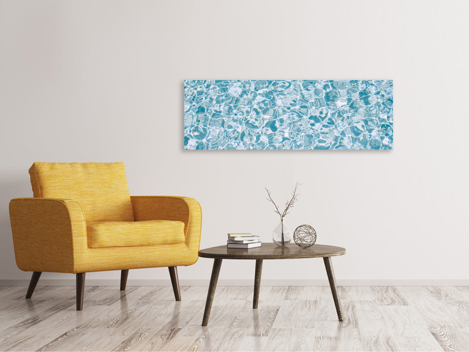 Panoramic Canvas Print Water Refreshment