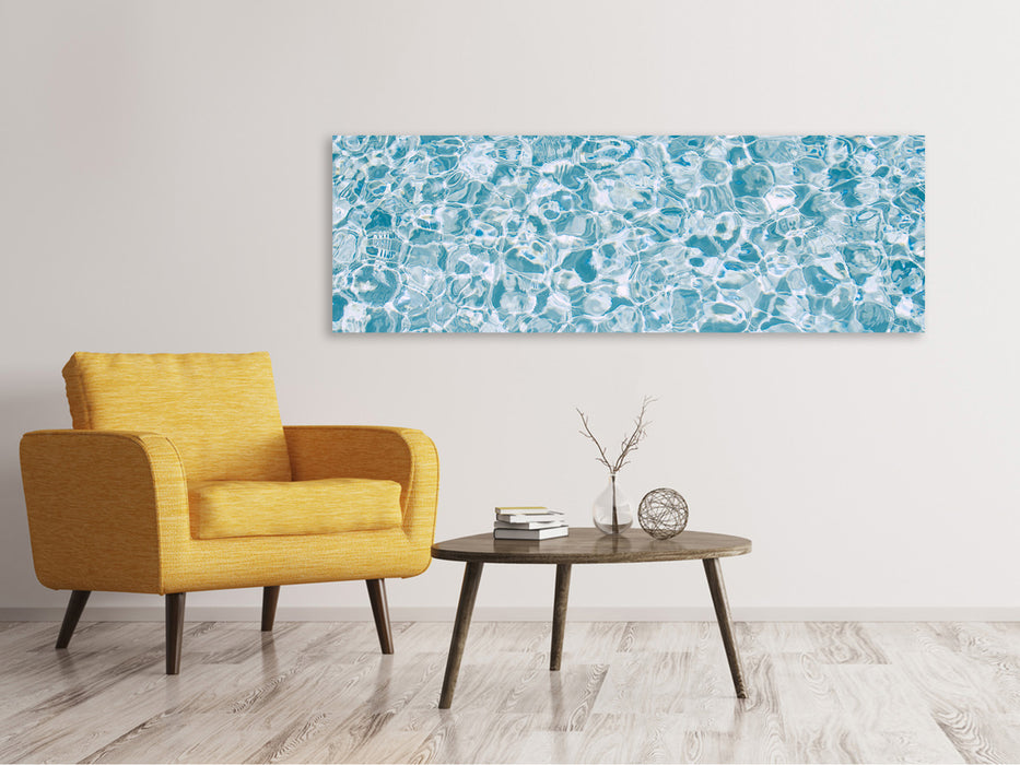 Panoramic Canvas Print Water Refreshment