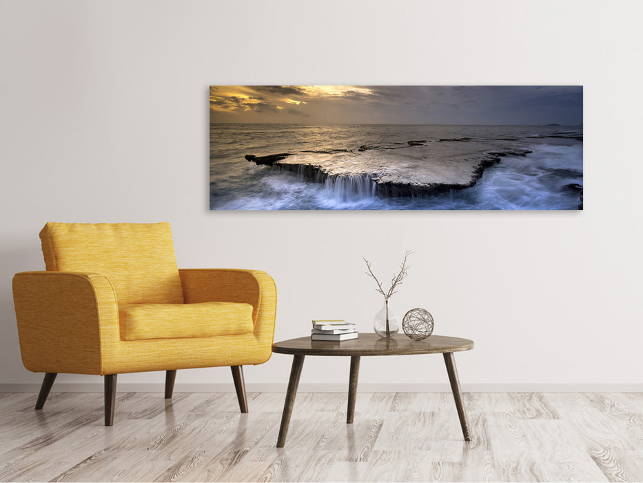 Leinwandbild Panorama Die Mythologie des Meer