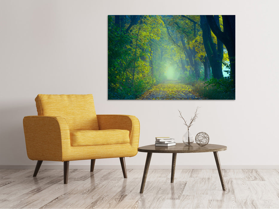 Canvas print Green forest