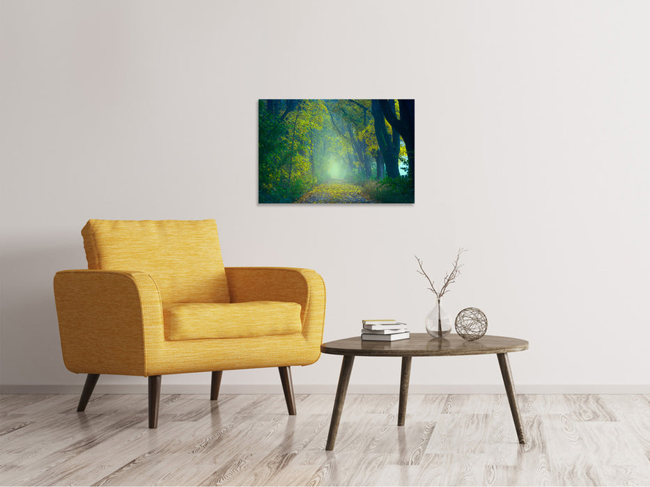 Canvas print Green forest