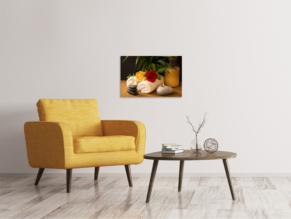 Canvas print Now is time for wellness