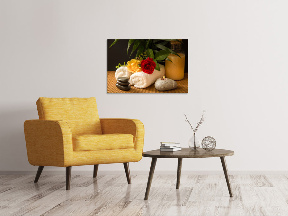 Canvas print Now is time for wellness