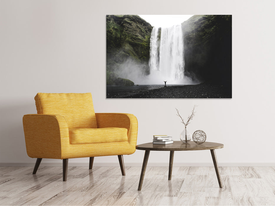 Canvas print Spectacular waterfall