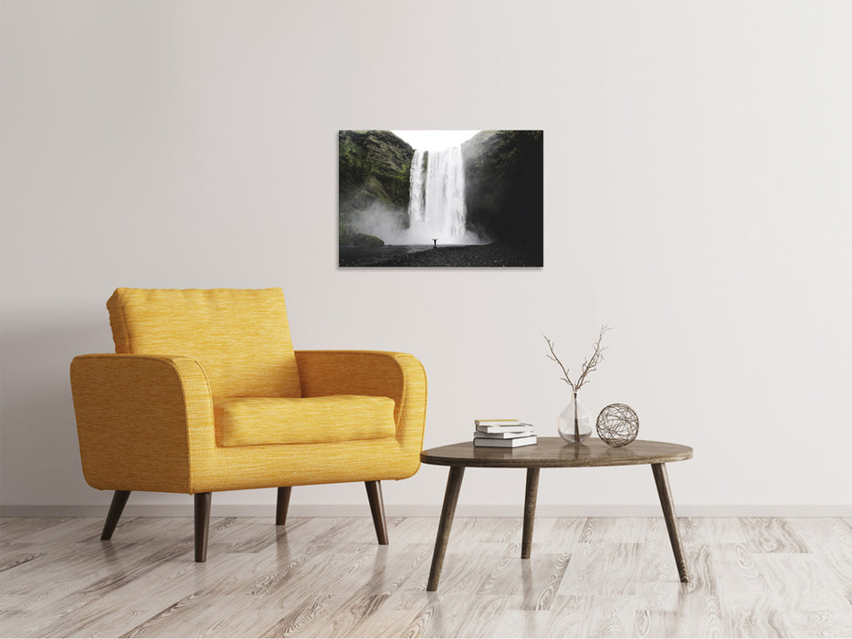 Canvas print Spectacular waterfall