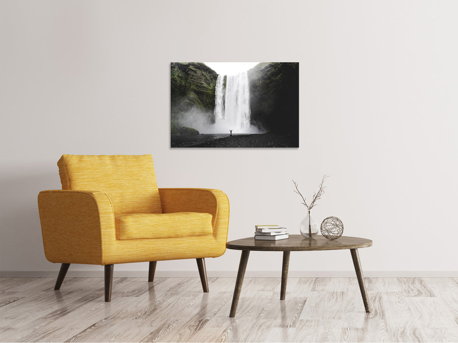 Canvas print Spectacular waterfall