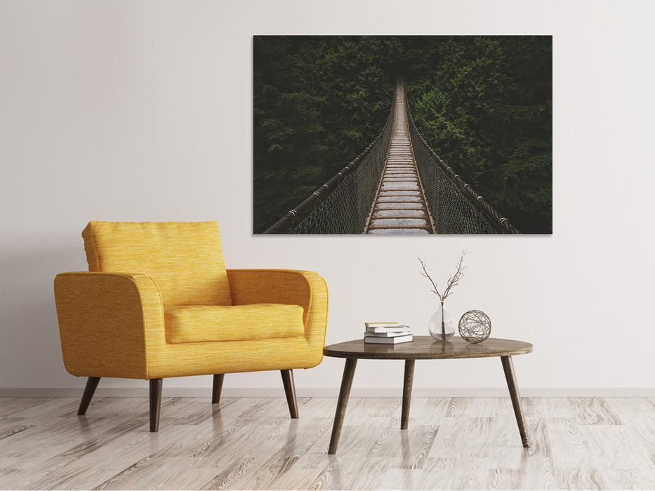 Canvas print Exciting bridge