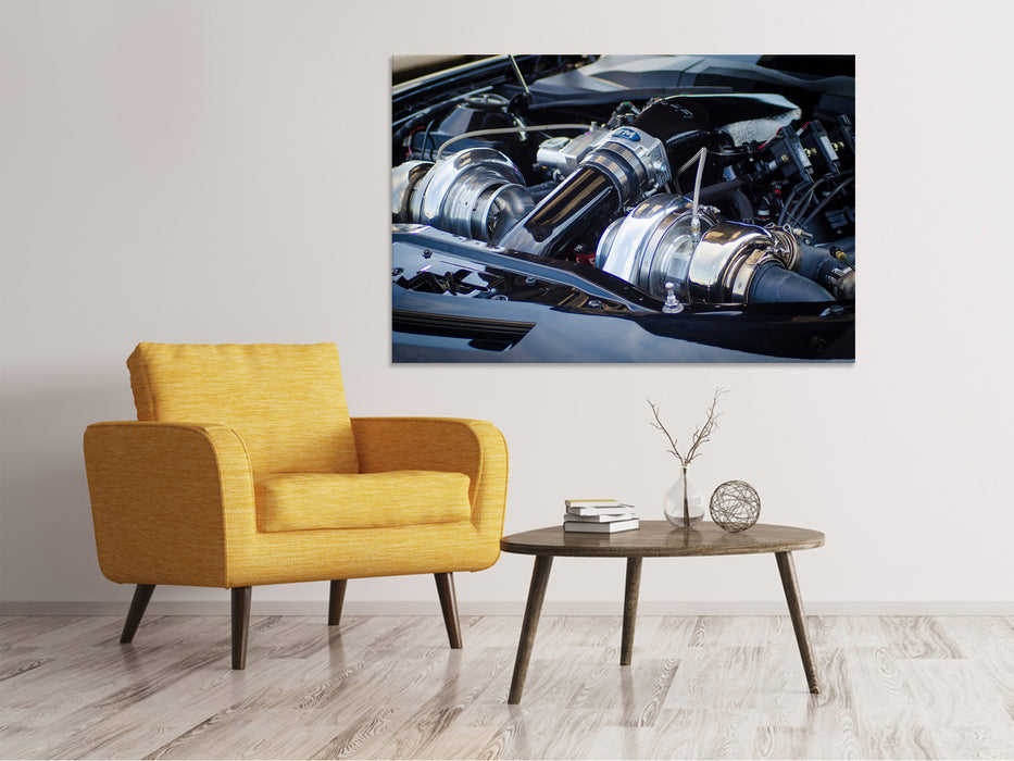 Canvas print Shiny engine