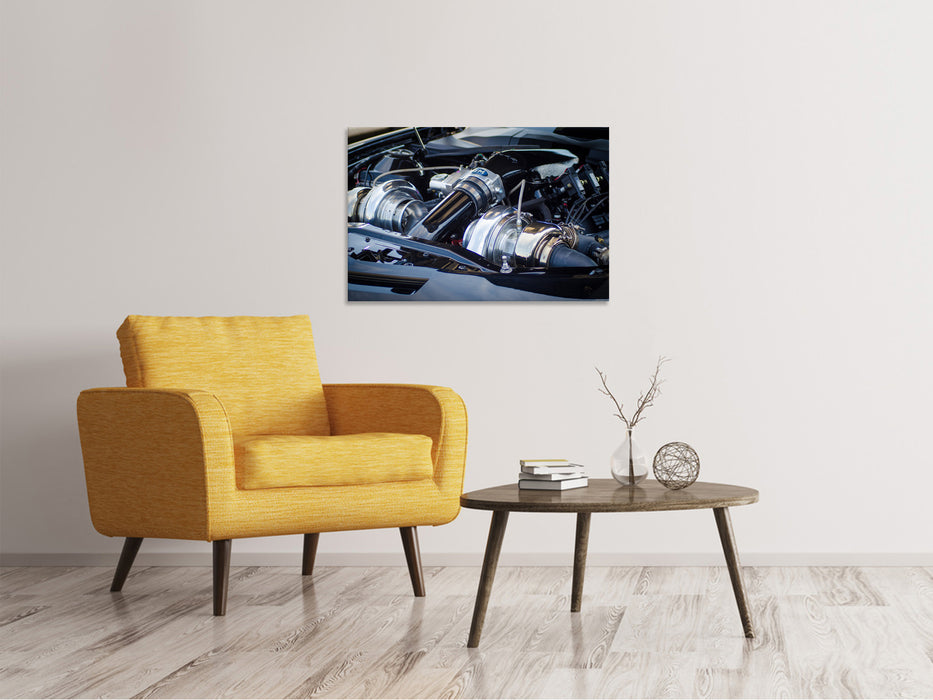 Canvas print Shiny engine