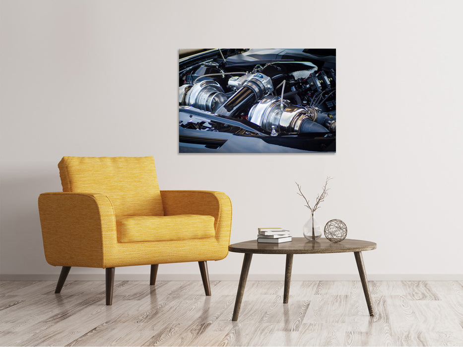 Canvas print Shiny engine