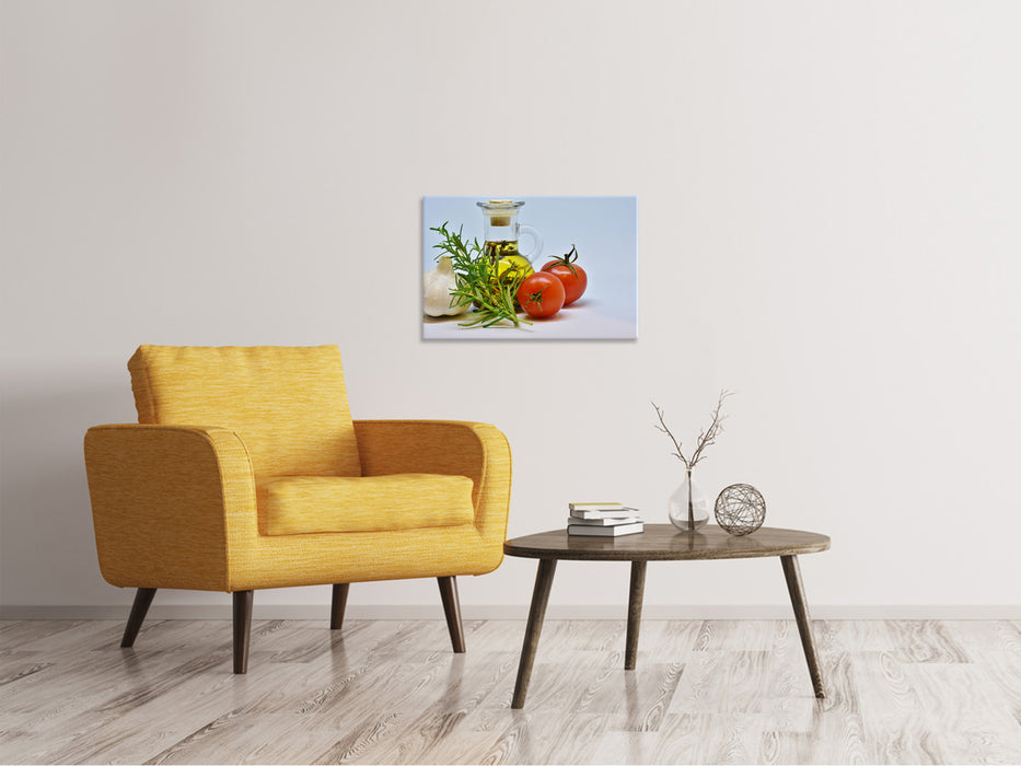 Canvas print Herbal oil