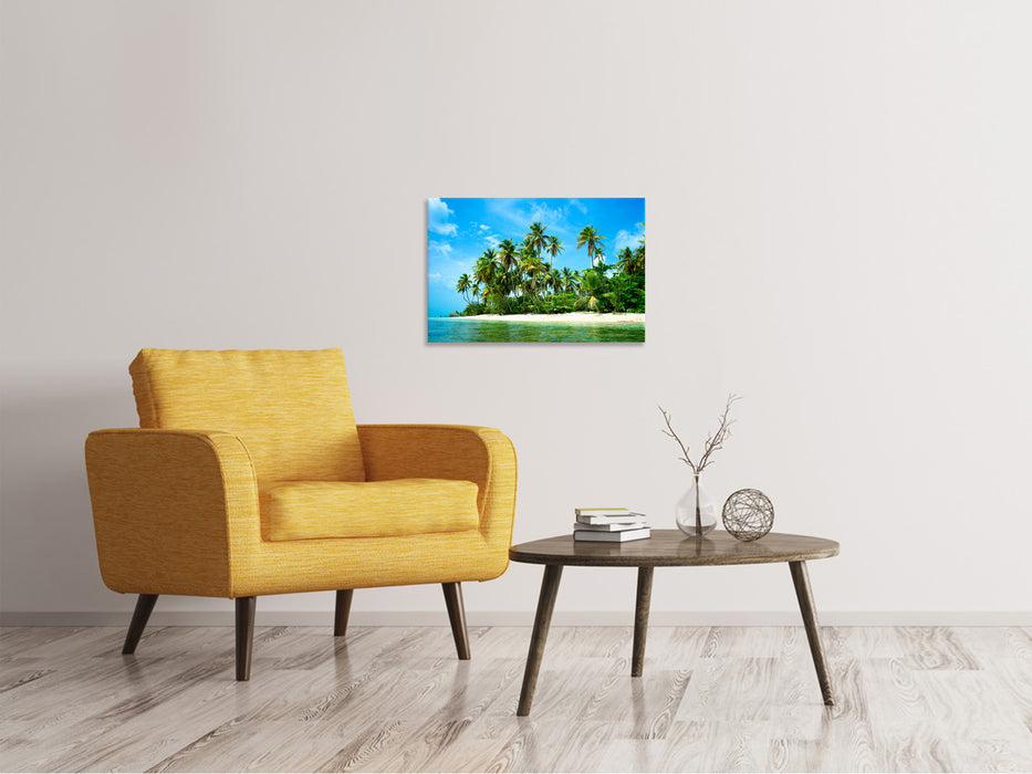 Canvas print Ready for the holiday island