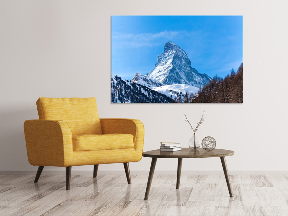 Leinwandbild Das majestätische Matterhorn