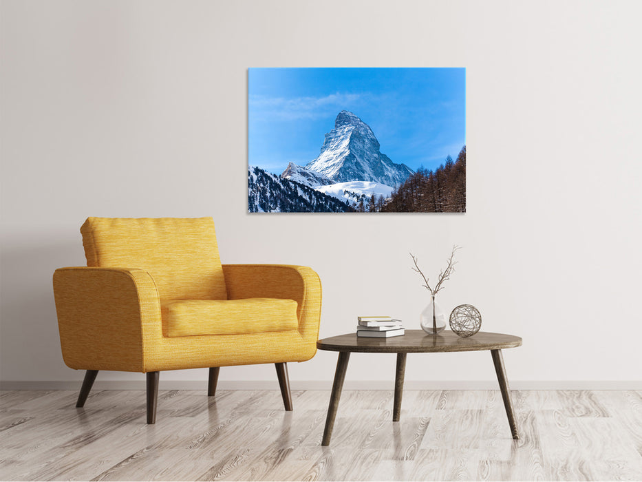 Leinwandbild Das majestätische Matterhorn