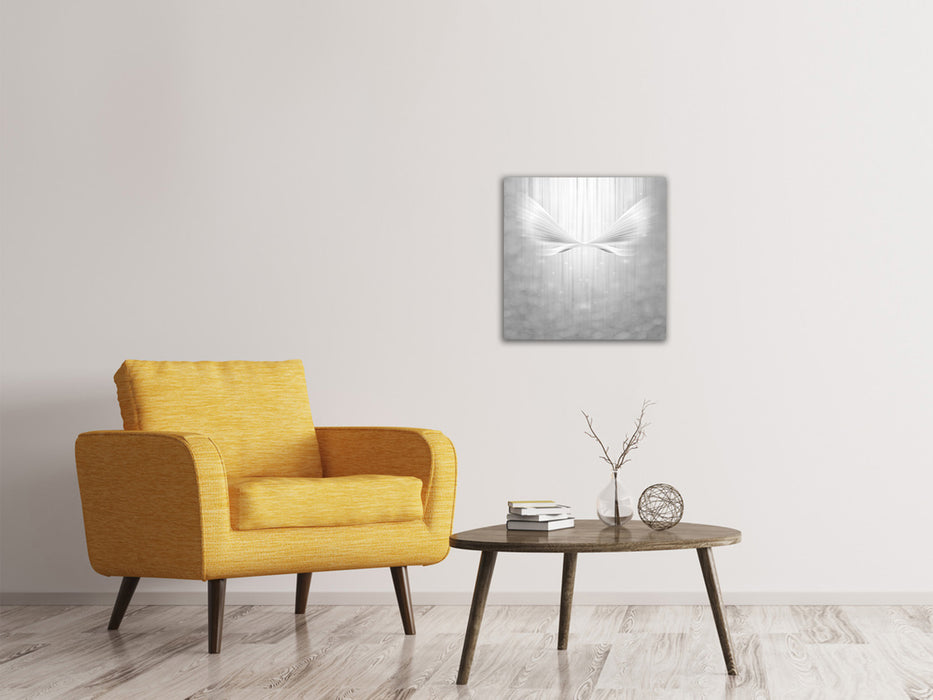 Canvas print angel wings