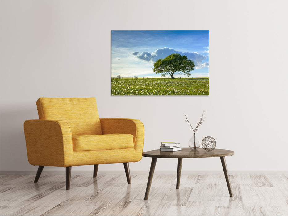 Canvas print Spring tree