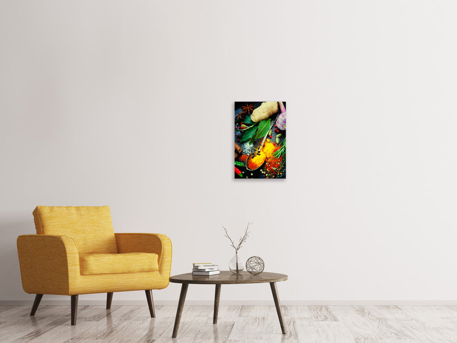 Canvas print The spice spoon