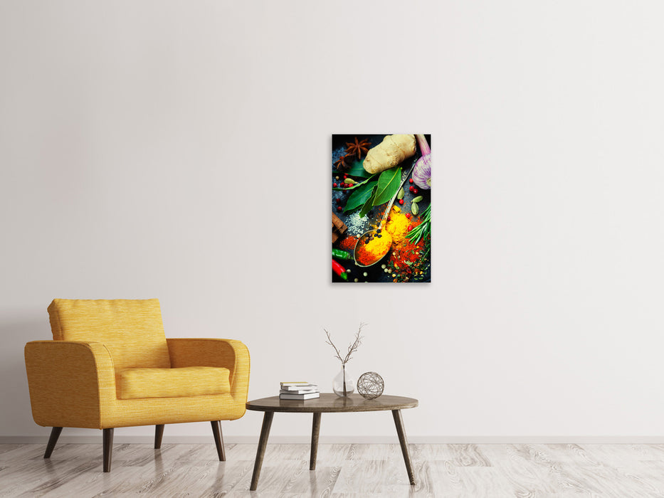 Canvas print The spice spoon