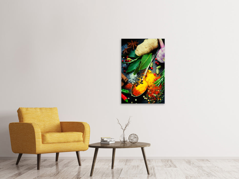 Canvas print The spice spoon