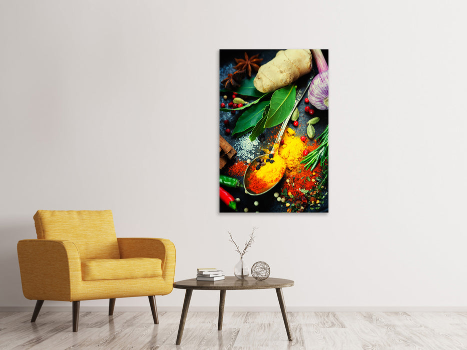 Canvas print The spice spoon