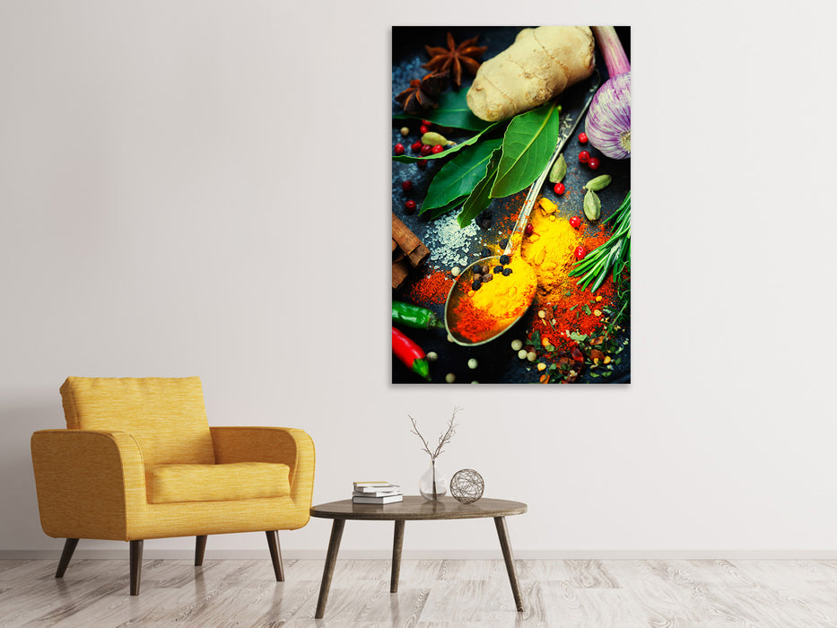 Canvas print The spice spoon