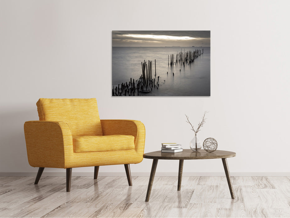 Canvas print The sea and the tear