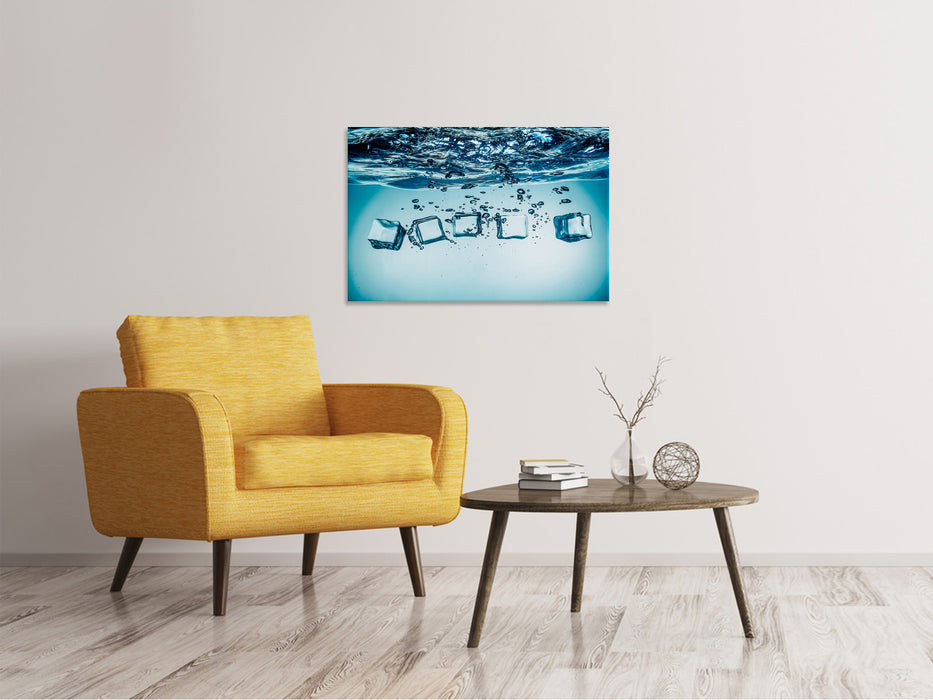 Canvas print Ice cube quadro