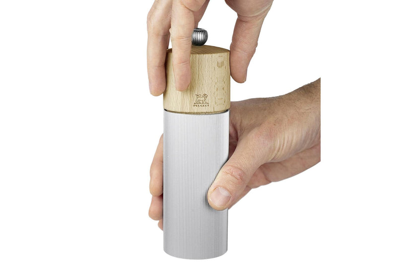 PEUGEOT Pfeffermühle Line Aluminium/Natur 18cm