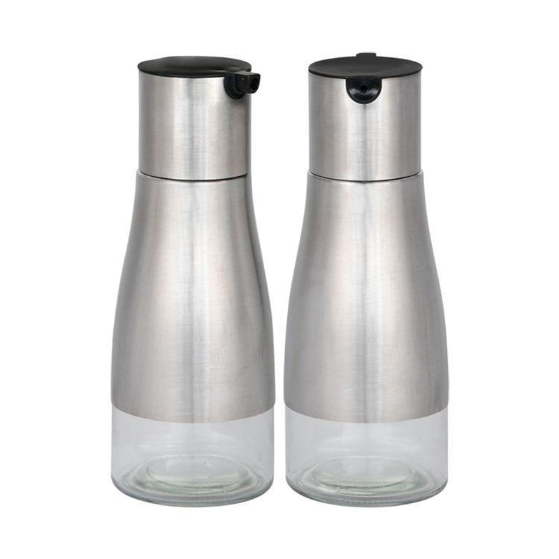 KESPER Essig- und Ölspender silber 2er Set