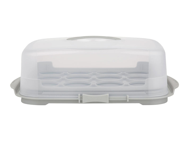 CHG Kuchentransportbox 44,5x31,5x14,5cm für Muffins u.Blechkuchen