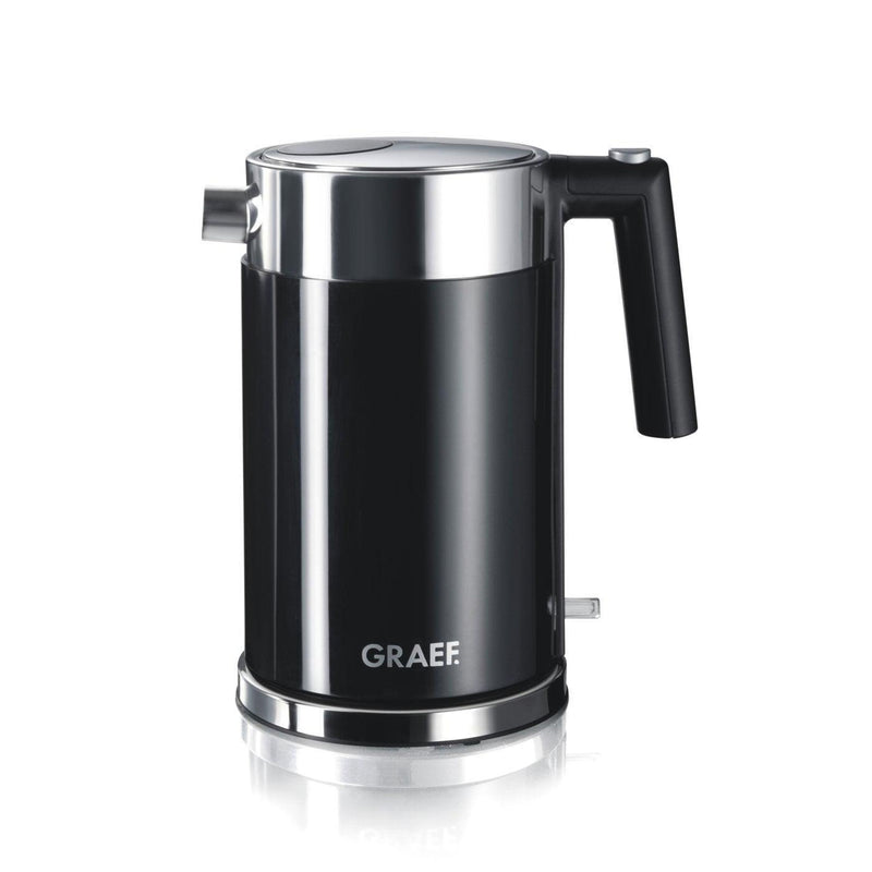 GRAEF Wasserkocher WK62EU 1,5 l 2000 W Edelstahl/schwarz