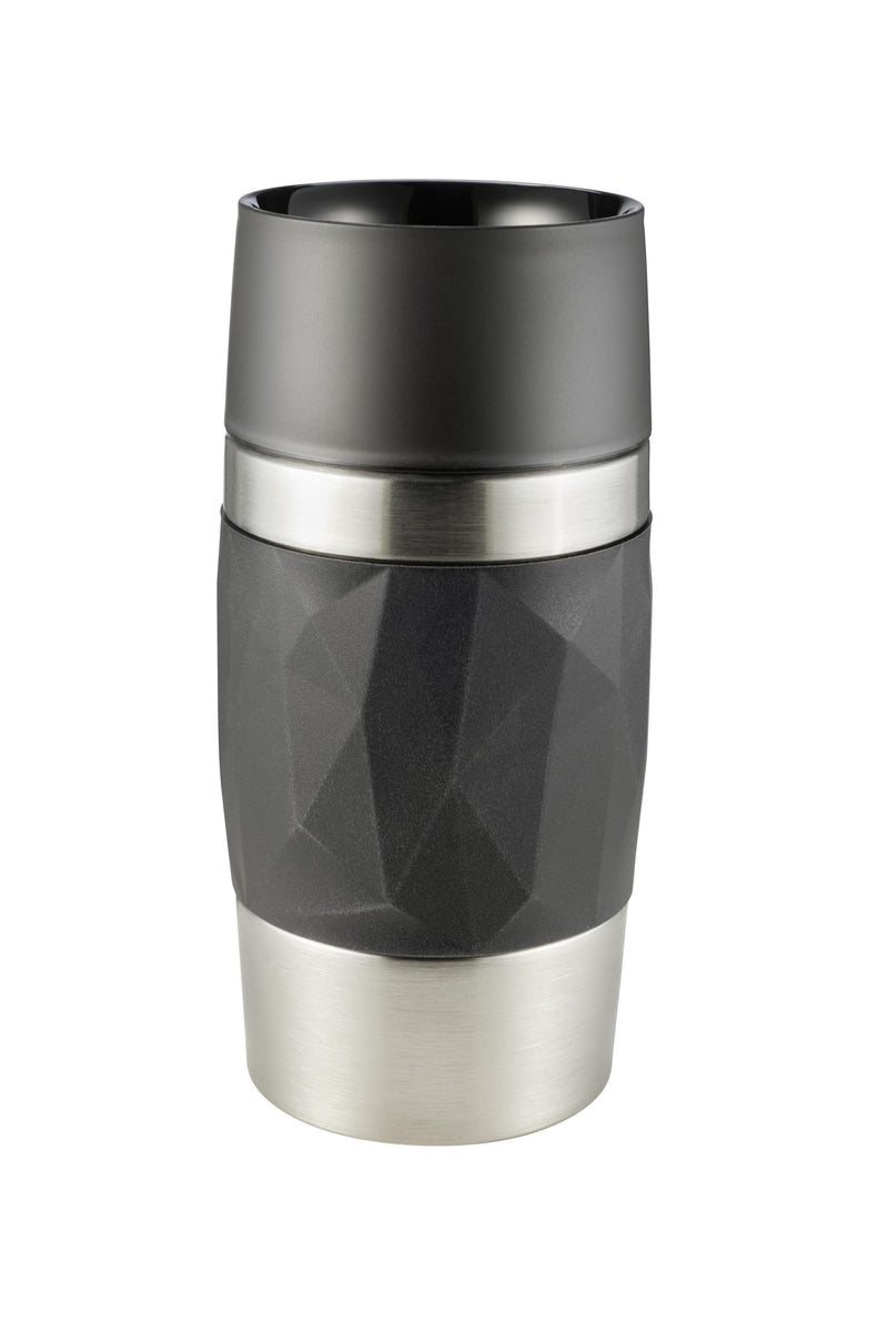 EMSA Isolierbecher Travel Mug Compact 0,3l Manschette schwarz