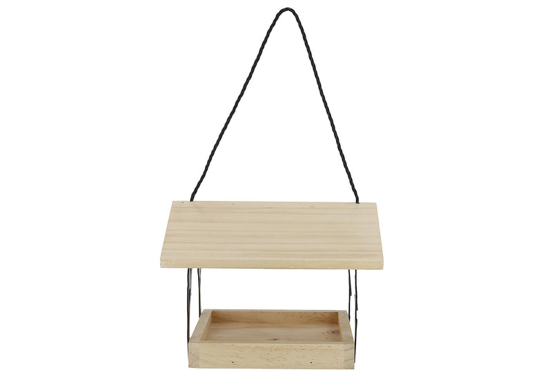 ESSCHERT Vogelfutterhaus Zilpzalp zum Hängen 24,5x24,5x18,3cm